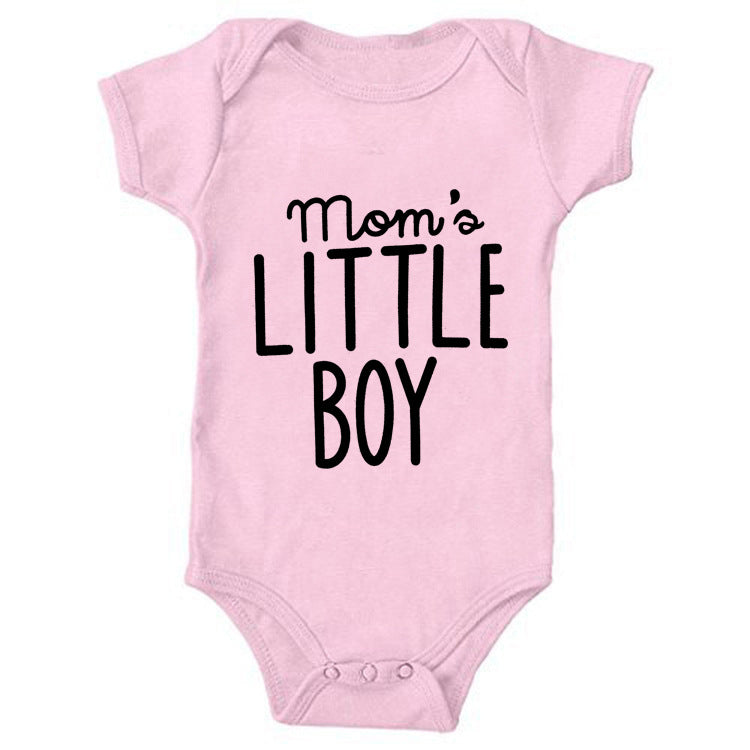 Mom's Little Boy Baby Romper