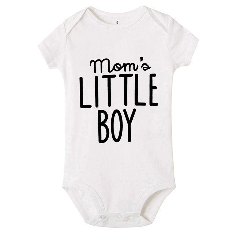 Mom's Little Boy Baby Romper