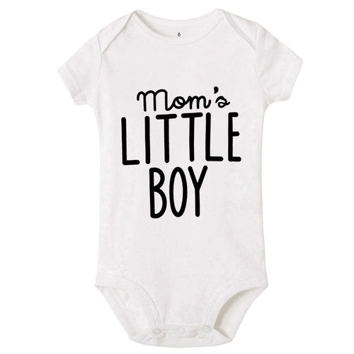 Mom's Little Boy Baby Romper