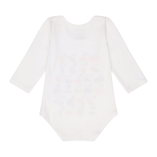 Alphabet Long Sleeve Baby Bodysuit