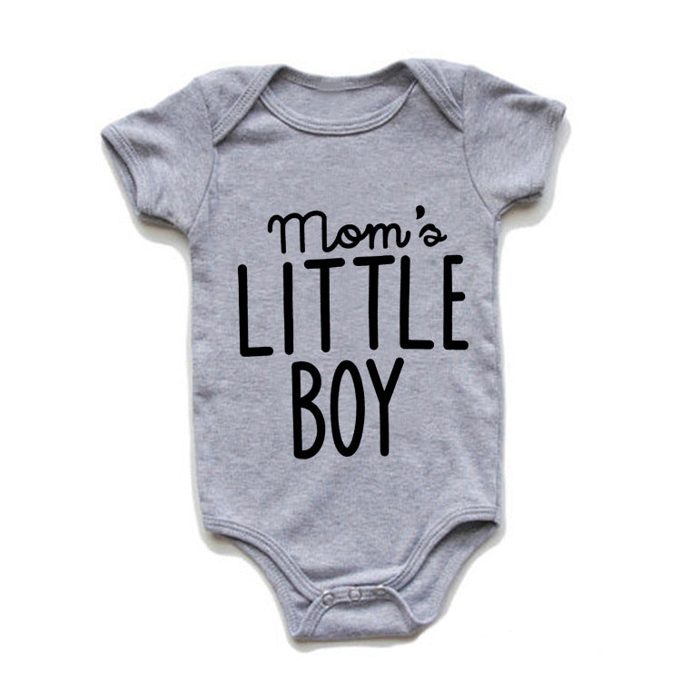 Mom's Little Boy Baby Romper
